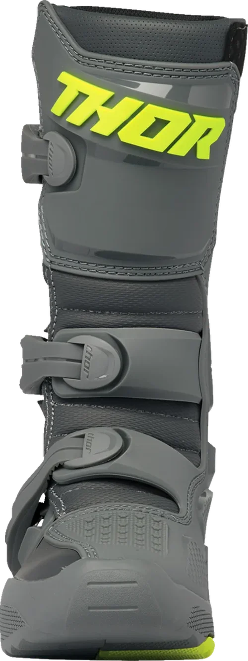 Thor Youth Blitz XR Boots - Gray/Charcoal - Size 6 - Additional View 6
