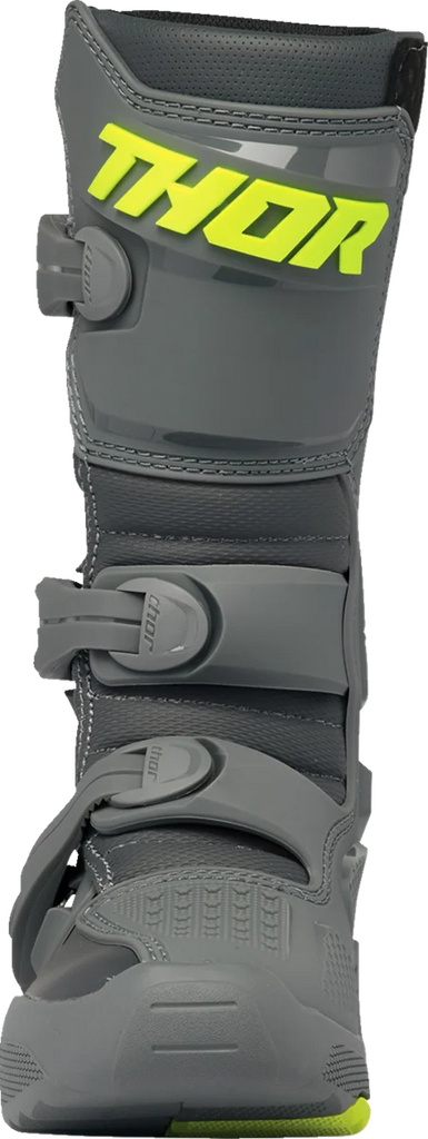 Thor Youth Blitz XR Boots - Gray/Charcoal - Size 7 - Additional View 6