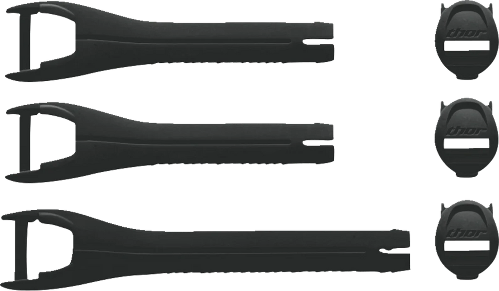Thor Youth Blitz XR Boots Strap Kit - Black/White