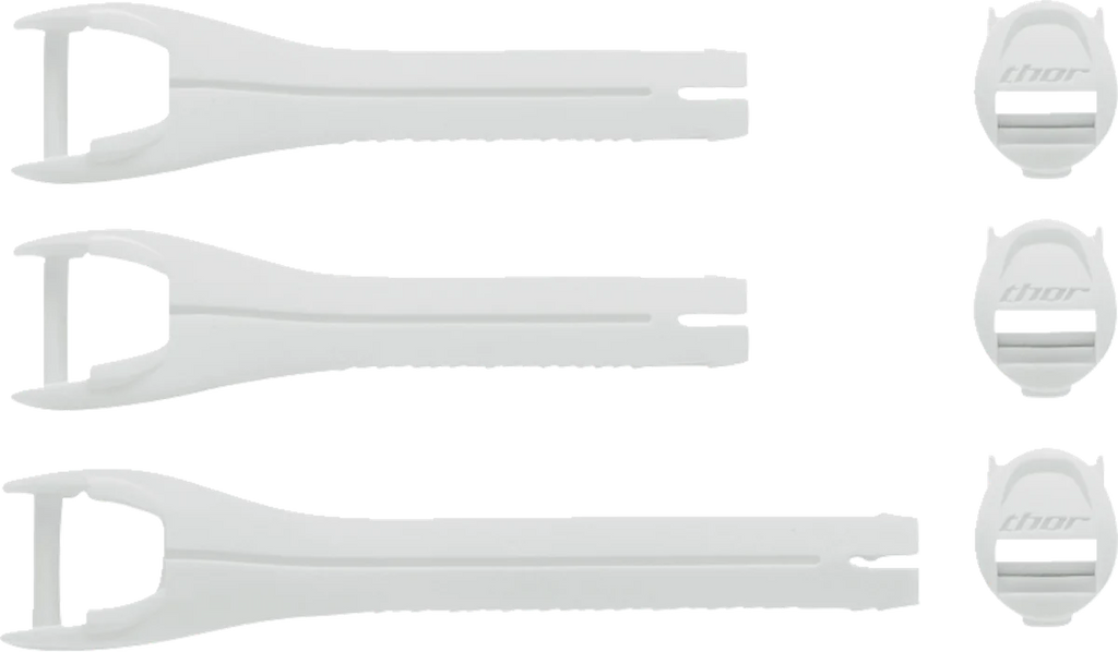 Thor Youth Blitz XR Boots Strap Kit - White/Black