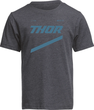 Load image into Gallery viewer, Thor Youth Brave T-Shirt - Navy - Medium - Back View
