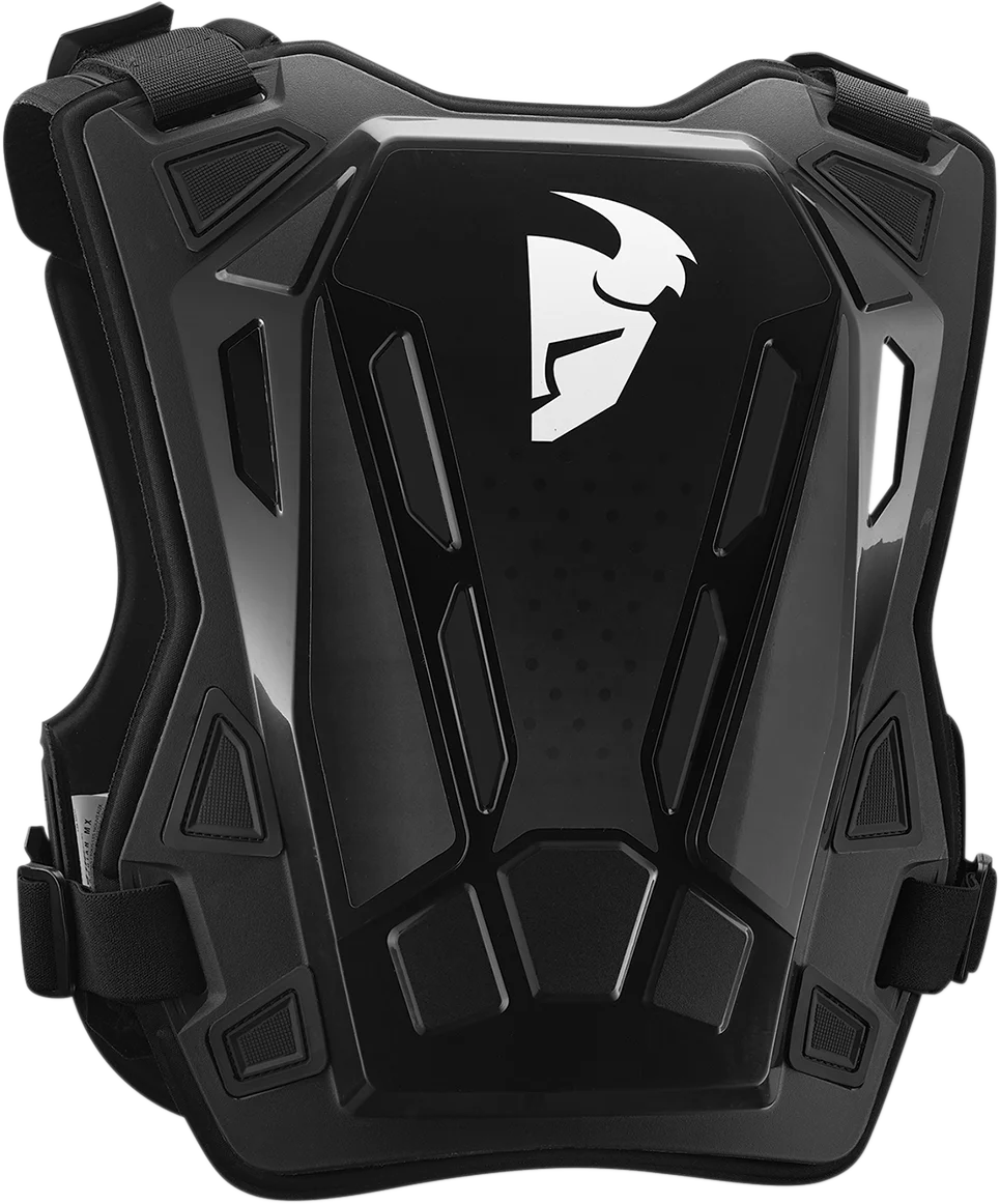 Thor Youth Guardian MX Roost Guard - Charcoal/Black - 2XS/XS - Side View