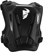 Load image into Gallery viewer, Thor Youth Guardian MX Roost Guard - Charcoal/Black - 2XS/XS - Side View
