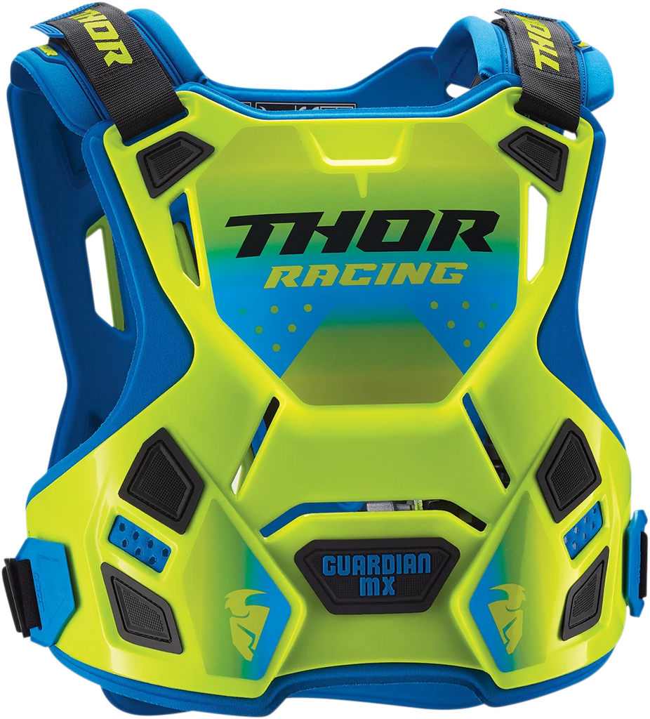 Thor Youth Guardian MX Roost Guard - Charcoal/Black - 2XS/XS - Back View