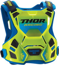 Load image into Gallery viewer, Thor Youth Guardian MX Roost Guard - Charcoal/Black - S/M - Back View