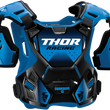 Load image into Gallery viewer, Thor Youth Guardian Roost Deflector - Blue - S/M - Main Product View