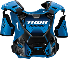 Load image into Gallery viewer, Thor Youth Guardian Roost Deflector - Blue - S/M - Main Product View