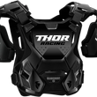 Load image into Gallery viewer, Thor Youth Guardian Roost Deflector - Red - S/M - Back View