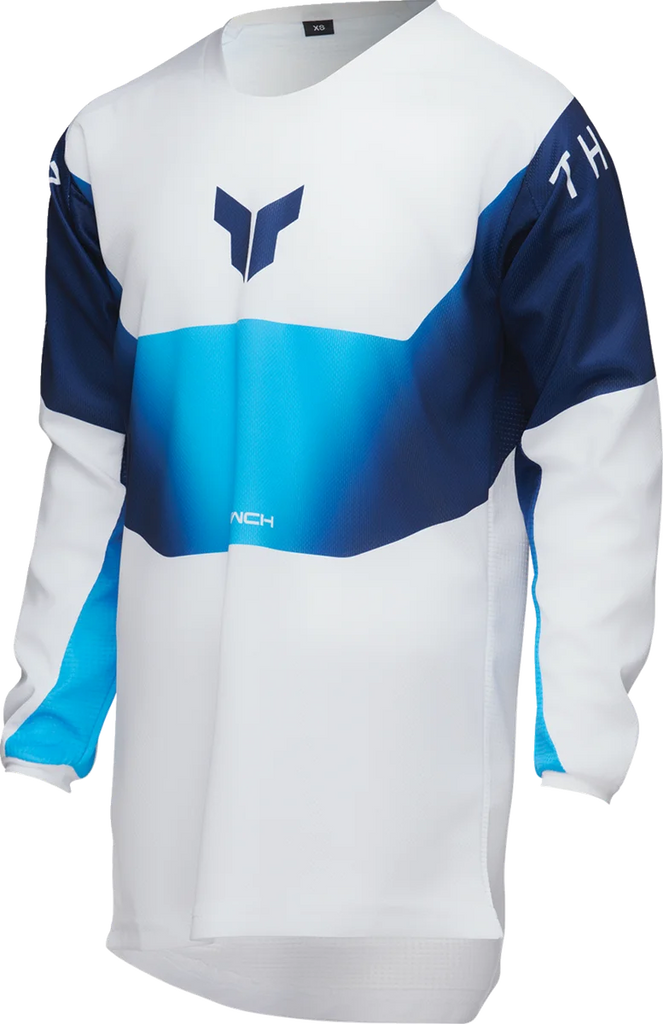 Thor Youth LAUNCHMODE Storm Jersey - White - XS - Main Product View