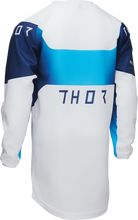 Load image into Gallery viewer, Thor Youth LAUNCHMODE Storm Jersey - White - XS - Side View