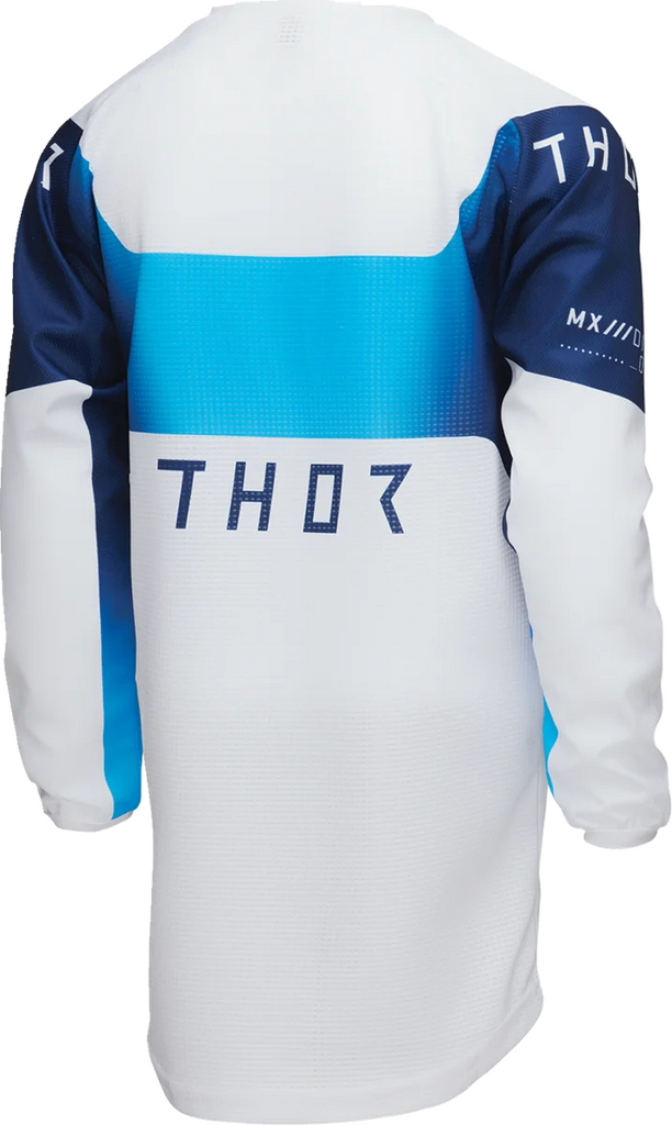 Thor Youth LAUNCHMODE Storm Jersey - White - XS - Installation View