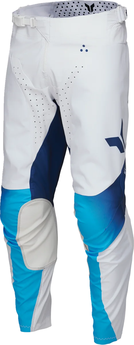 Thor Youth LAUNCHMODE Storm Pants - White - 18 - Back View