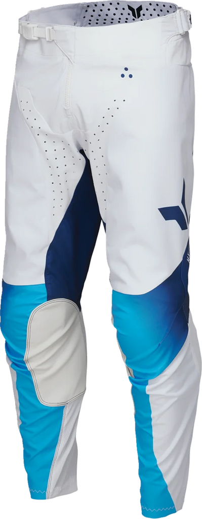 Thor Youth LAUNCHMODE Storm Pants - White - 18 - Back View