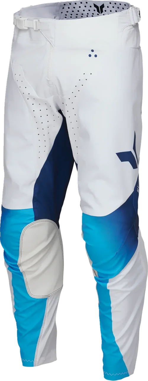 Thor Youth LAUNCHMODE Storm Pants - White - 18 - Back View