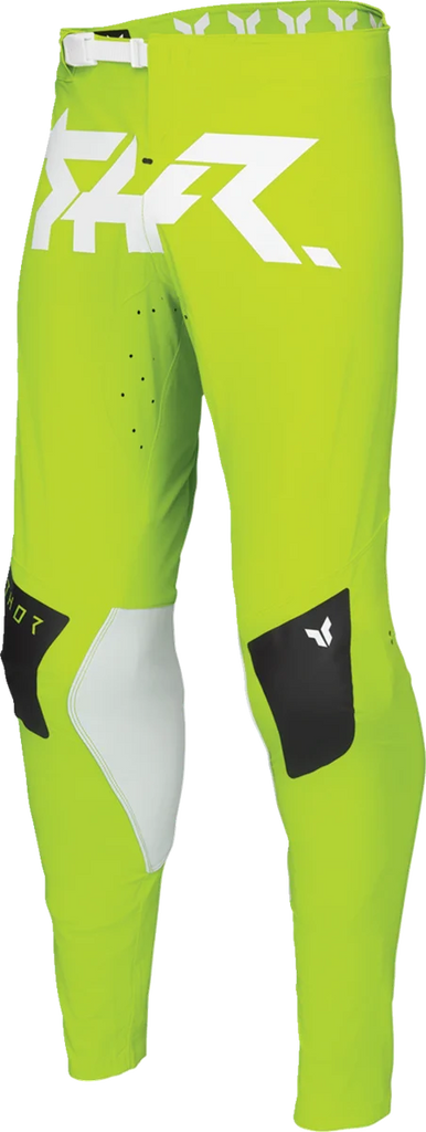 Thor Youth SPORTMODE Riot Pants - White/Acid - 26 - Installation View
