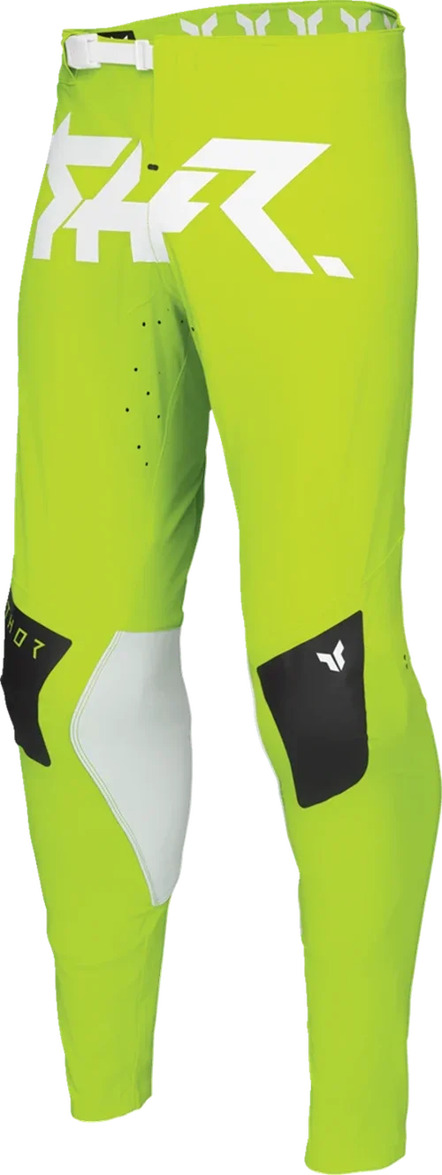 Thor Youth SPORTMODE Riot Pants - White/Acid - 26 - Installation View