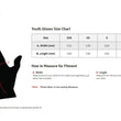 Load image into Gallery viewer, Thor Youth Sector Gloves - Blue/Black - Large - Installation View