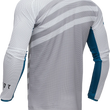 Load image into Gallery viewer, ThorLAUNCHMODE Vented Raid Jersey - White/Gray - Large29108252 - Side View