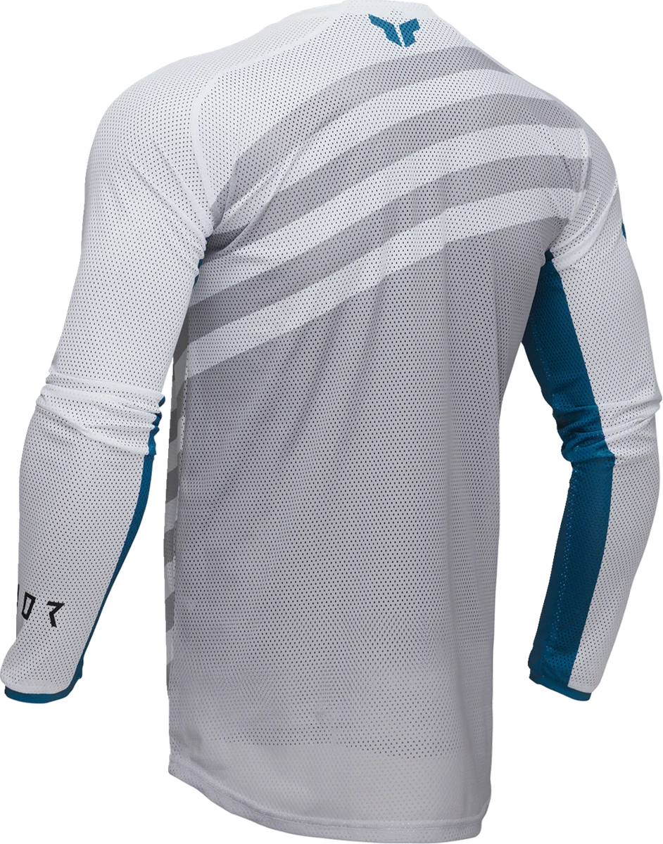 ThorLAUNCHMODE Vented Raid Jersey - White/Gray - Large29108252 - Side View