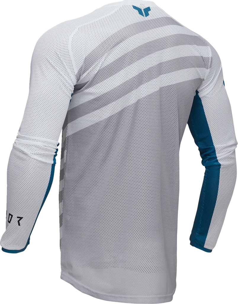 ThorLAUNCHMODE Vented Raid Jersey - White/Gray - Large29108252 - Side View