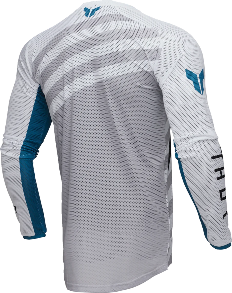 ThorLAUNCHMODE Vented Raid Jersey - White/Gray - Large29108252 - Installation View