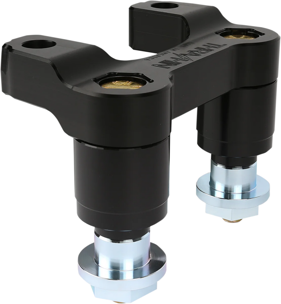 Thrashin Supply Co. Adapter - Riser - Black - Side View