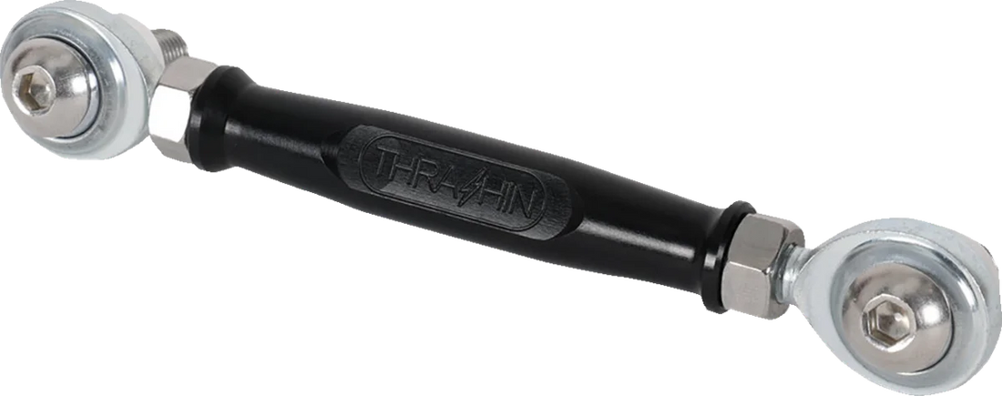 Thrashin Supply Co. Adjustable Brake Linkage - Chrome - Detail View