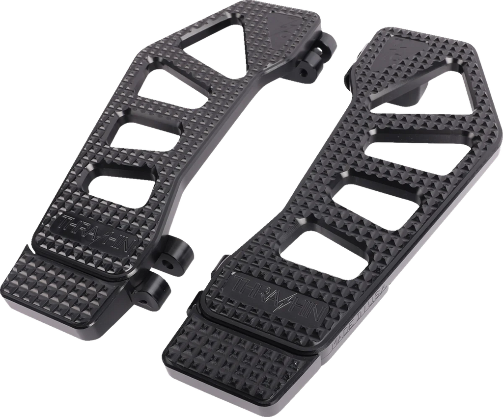 Thrashin Supply Co. Apex Floorboard Tail Extension - Black - Side View