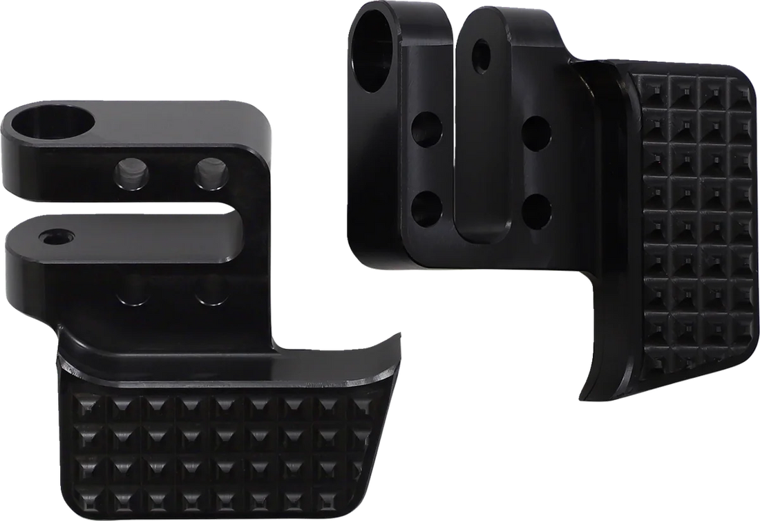 Thrashin Supply Co. Apex Floorboard Tail Extension - Black - Installation View