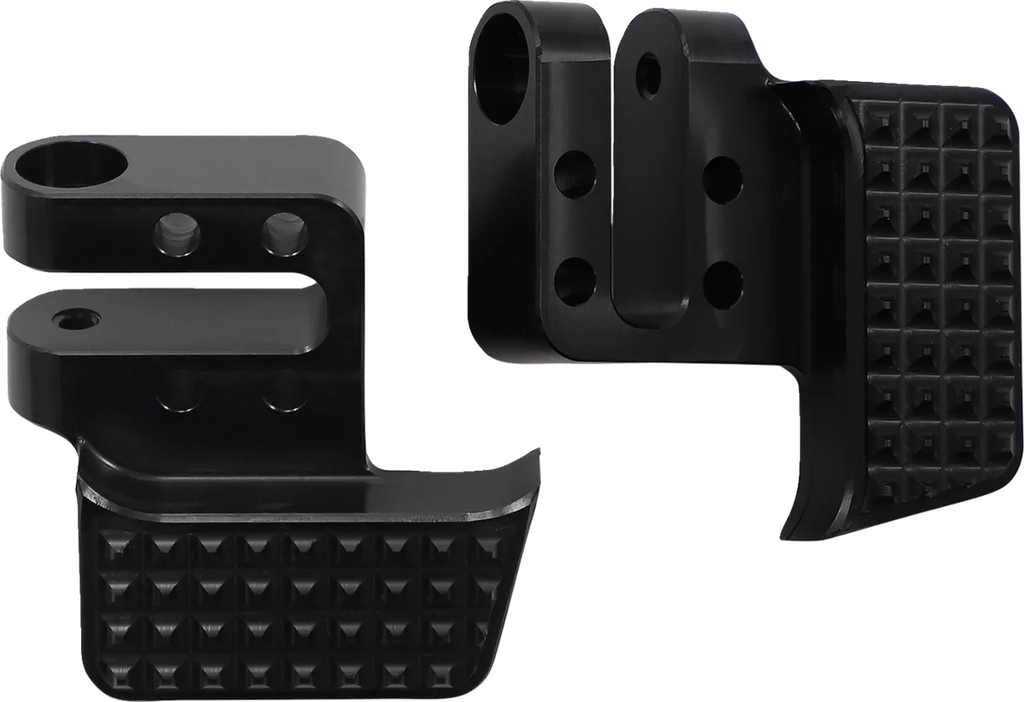 Thrashin Supply Co. Apex Floorboard Tail Extension - Black - Installation View