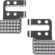 Load image into Gallery viewer, Thrashin Supply Co. Apex Floorboard Tail Extension - Chrome - Main Product View