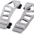 Load image into Gallery viewer, Thrashin Supply Co. Apex Floorboard Tail Extension - Chrome - Side View