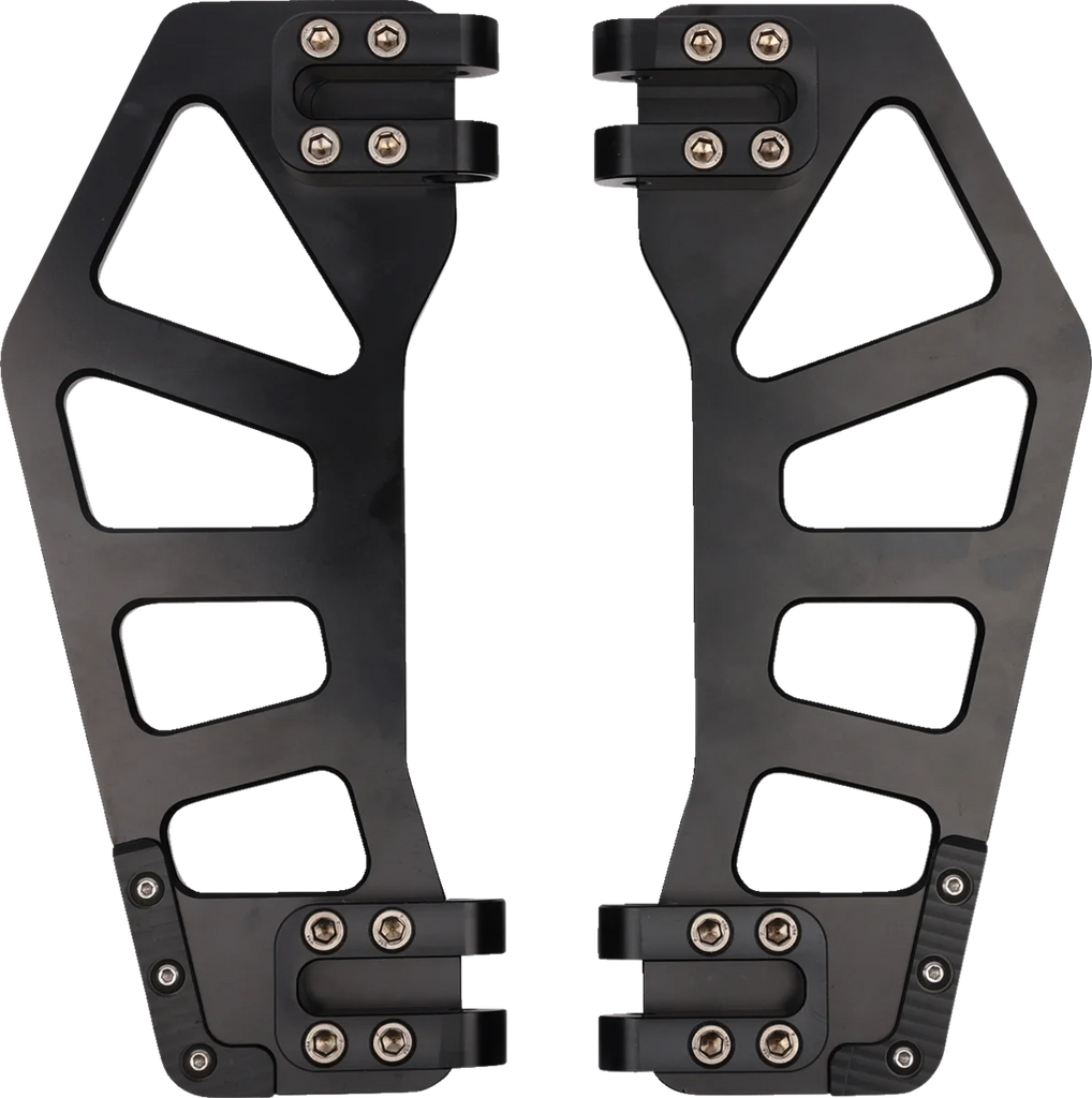 Thrashin Supply Co. Apex Floorboards - Black - Back View