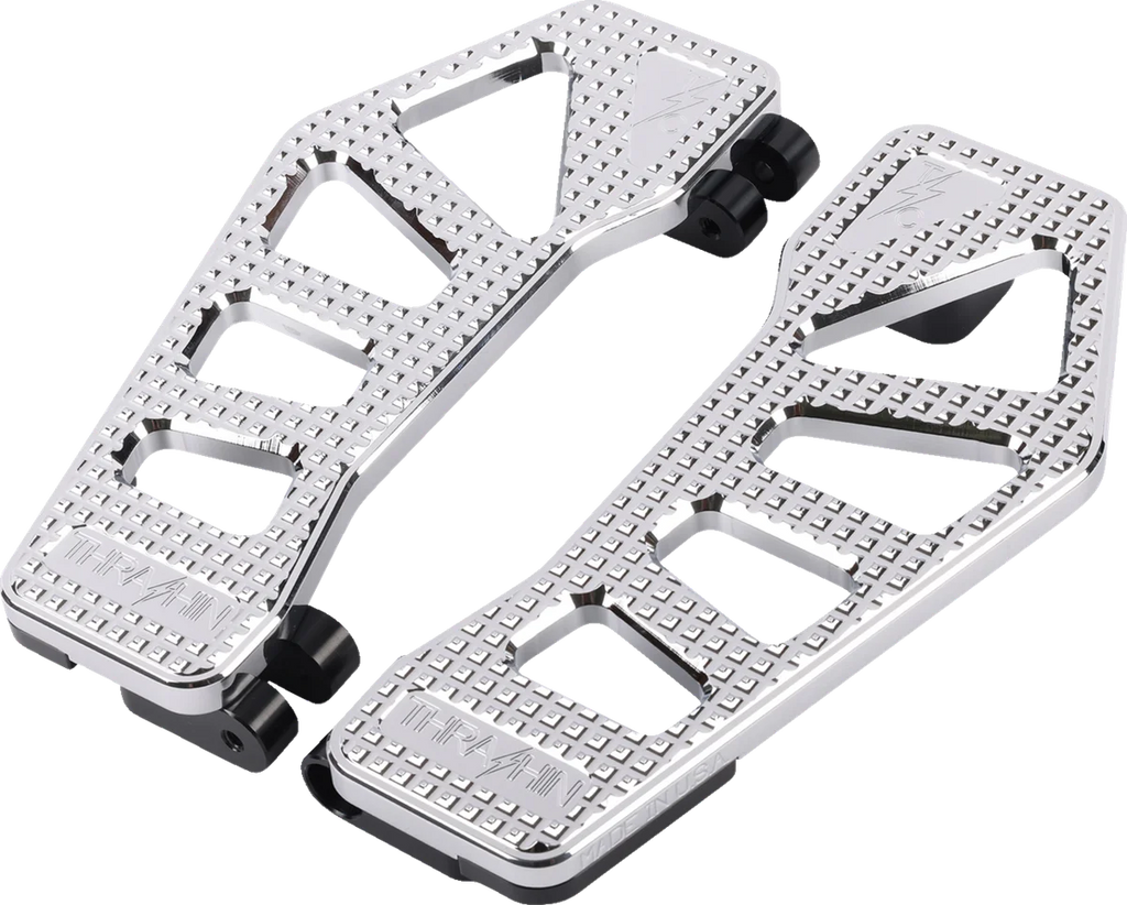 Thrashin Supply Co. Apex Floorboards - Chrome - Main Product View