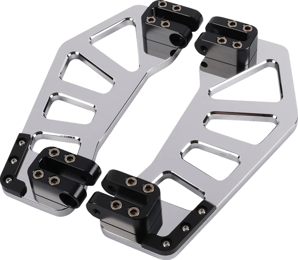 Thrashin Supply Co. Apex Floorboards - Chrome - Side View