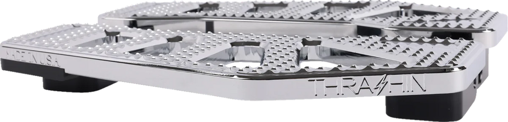 Thrashin Supply Co. Apex Floorboards - Chrome - Back View