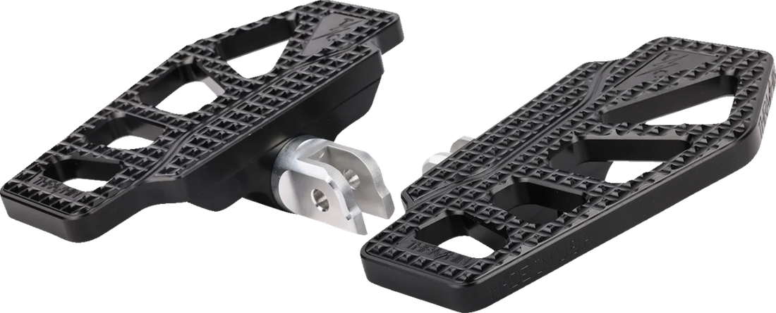 Thrashin Supply Co. Apex Mini Floorboards - Front - Black - Back View