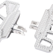Load image into Gallery viewer, Thrashin Supply Co. Apex Mini Floorboards - Front - Chrome - Main Product View