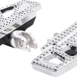Load image into Gallery viewer, Thrashin Supply Co. Apex Mini Floorboards - Front - Chrome - Side View