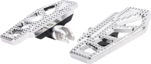 Load image into Gallery viewer, Thrashin Supply Co. Apex Mini Floorboards - Front - Chrome - Side View