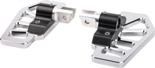 Load image into Gallery viewer, Thrashin Supply Co. Apex Mini Floorboards - Front - Chrome - Back View