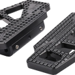 Load image into Gallery viewer, Thrashin Supply Co. Apex Mini Floorboards - Passenger - Black - Main Product View
