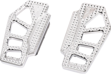 Load image into Gallery viewer, Thrashin Supply Co. Apex Mini Floorboards - Passenger - Chrome - Main Product View