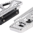 Load image into Gallery viewer, Thrashin Supply Co. Apex Mini Floorboards - Passenger - Chrome - Back View
