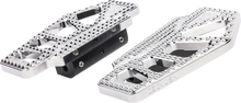 Load image into Gallery viewer, Thrashin Supply Co. Apex Mini Floorboards - Passenger - Chrome - Back View