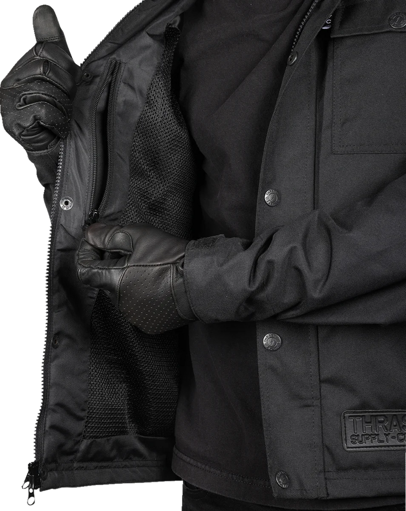 Thrashin Supply Co. Atlas v2 Riding Jacket - Black - Large - Additional View 6
