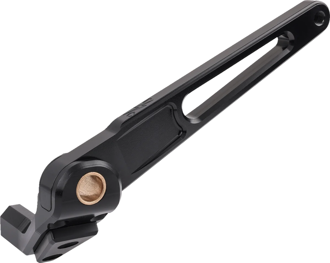 Thrashin Supply Co. Billet Brake Arm - Black - FL/FX - Side View