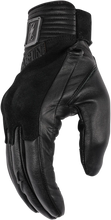 Load image into Gallery viewer, Thrashin Supply Co. Boxer Gloves - Black - Medium - Back View
