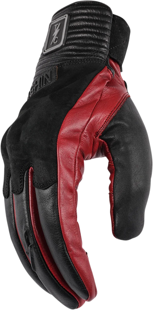 Thrashin Supply Co. Boxer Gloves - Red - 2XL - Back View