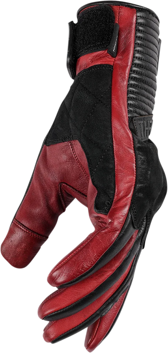 Thrashin Supply Co. Boxer Gloves - Red - Large - Installation View